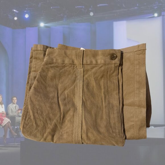 NWT - MAKING THE CUT - Deconstructed Wide Leg Pants - Stone/Khaki - M  |  L - Picture 8 of 8